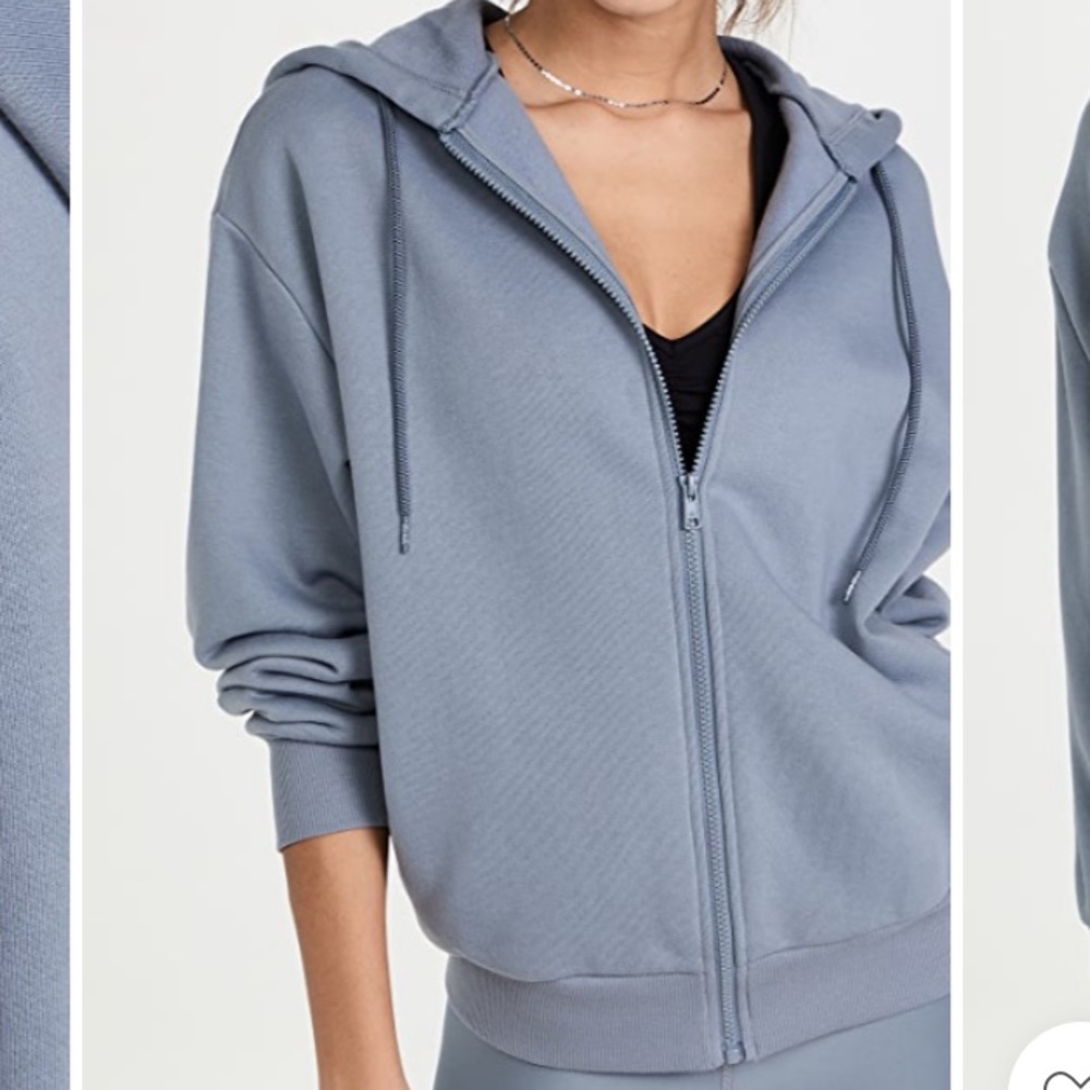Alo Yoga Full Zip Hype Sweatshirt